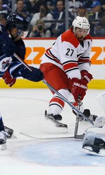 Mark Scheifele scores in OT, Jets beat Hurricanes 5-4